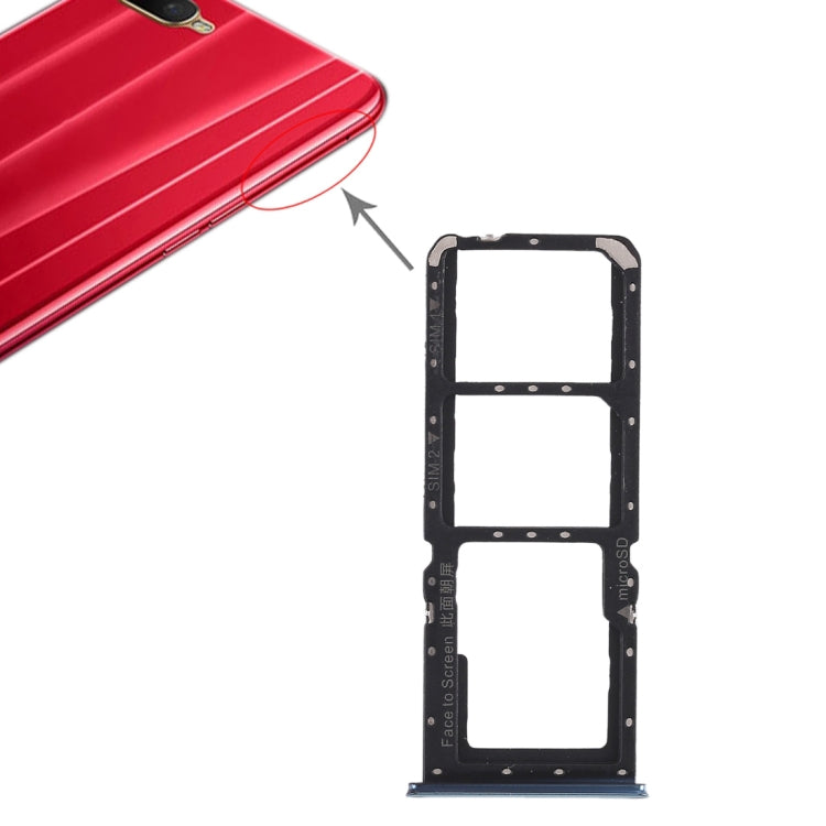 Pour OPPO K1 2 x plateau pour carte SIM + plateau pour carte Micro SD