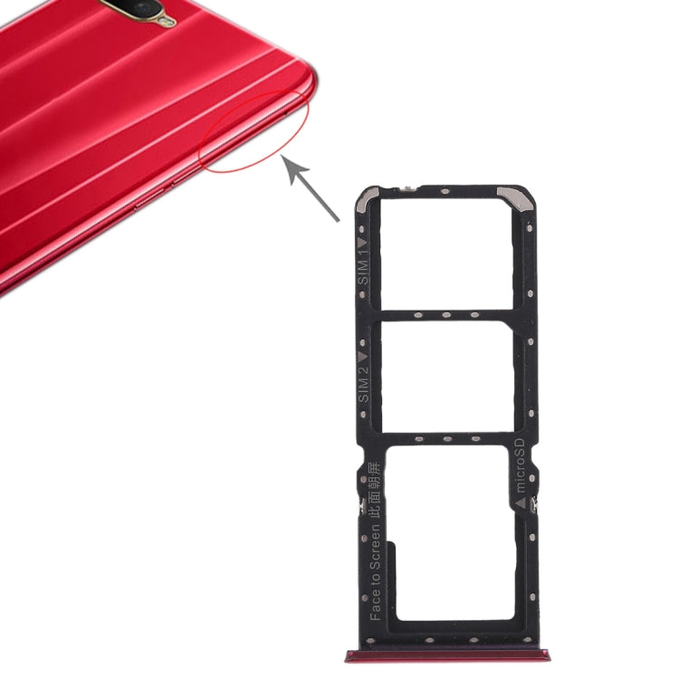 Pour OPPO K1 2 x plateau pour carte SIM + plateau pour carte Micro SD