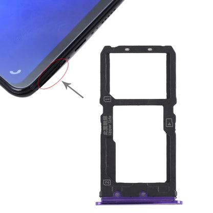 Pour Vivo X21 Plateau de carte SIM + Plateau de carte SIM / Plateau de carte Micro SD