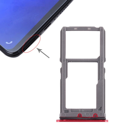 Pour Vivo X21 Plateau de carte SIM + Plateau de carte SIM / Plateau de carte Micro SD