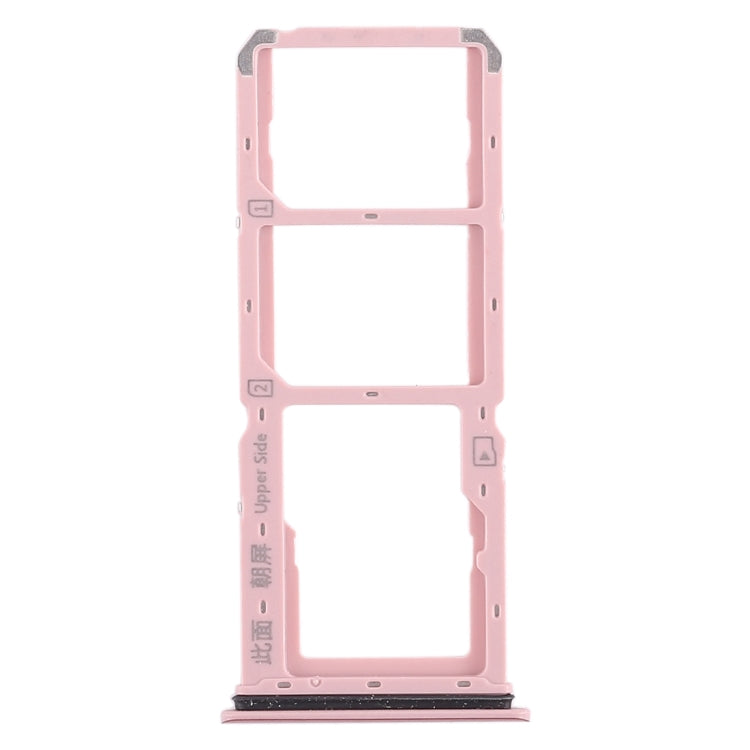 Pour Vivo Y83 2 x plateau pour carte SIM + plateau pour carte Micro SD
