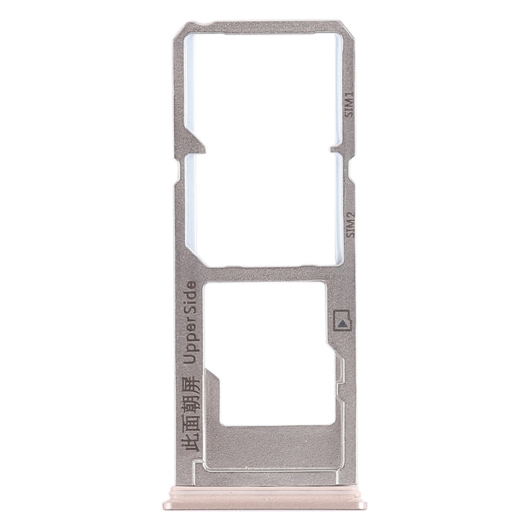 Pour Vivo Y53 2 x plateau pour carte SIM + plateau pour carte Micro SD