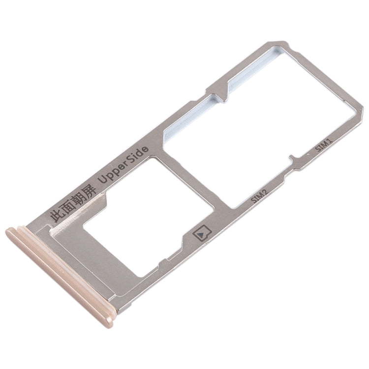 Pour Vivo Y53 2 x plateau pour carte SIM + plateau pour carte Micro SD