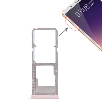 Pour Vivo Y79 2 x plateau pour carte SIM + plateau pour carte Micro SD