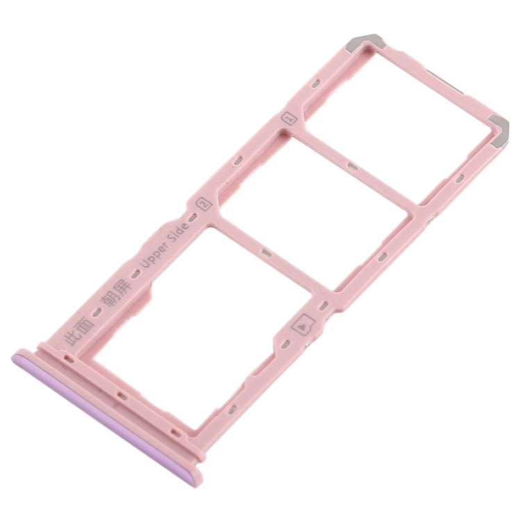 Pour Vivo Y97 2 x plateau pour carte SIM + plateau pour carte Micro SD