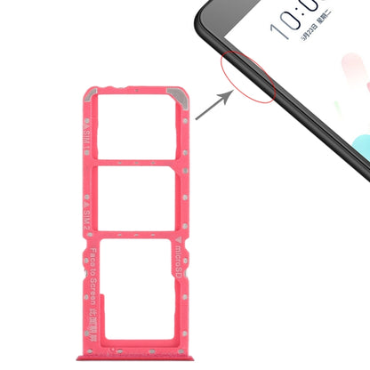 Pour OPPO A5 / A3s 2 x plateau pour carte SIM + plateau pour carte Micro SD