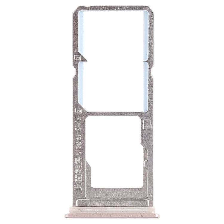Pour Vivo Y85 / Z1 / Z1i / V9 Youth / V9 2 x plateau de carte SIM + plateau de carte Micro SD
