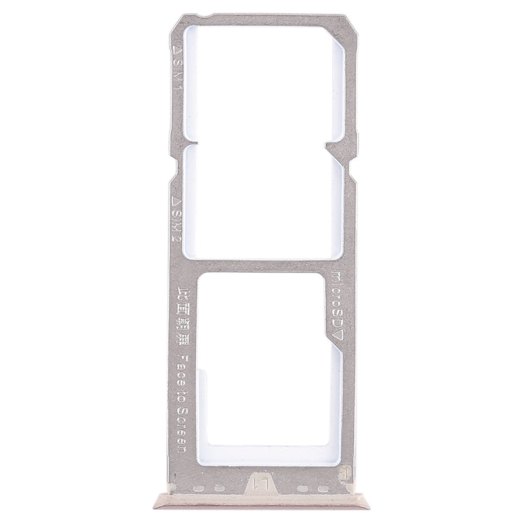 Pour OPPO A79 2 x plateau pour carte SIM + plateau pour carte Micro SD