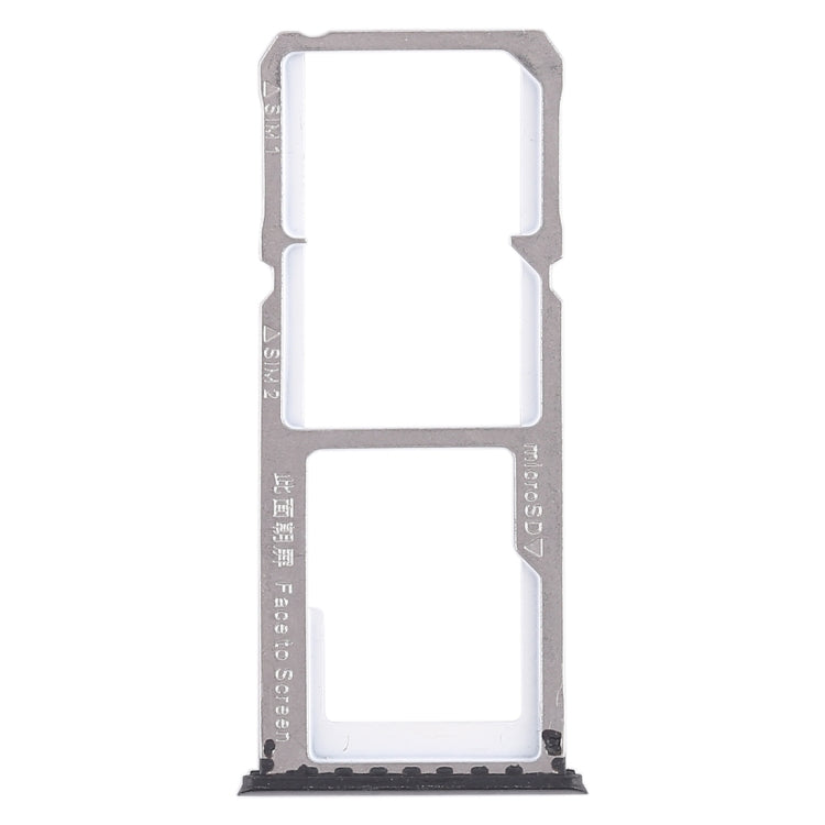 Pour OPPO A83 2 x plateau pour carte SIM + plateau pour carte Micro SD