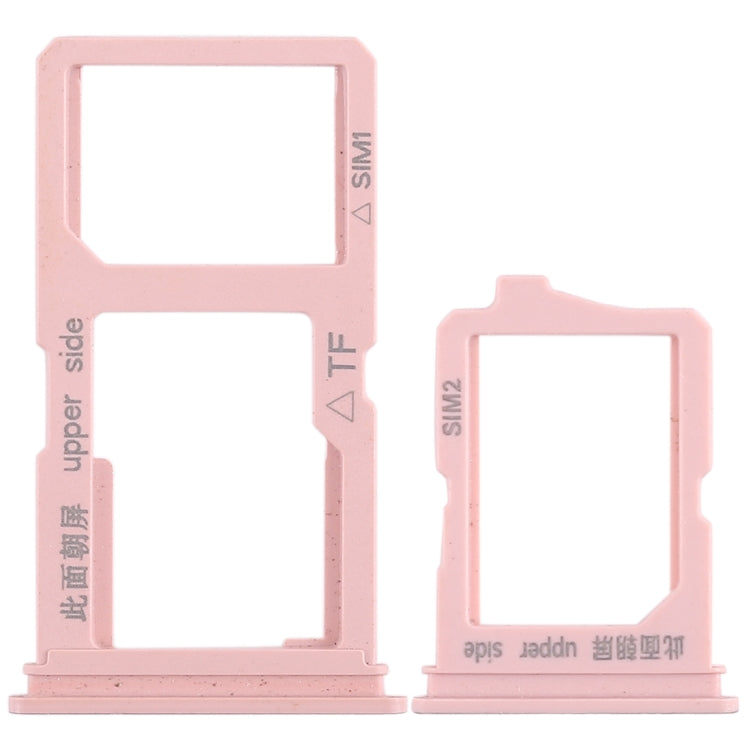 Pour Vivo Y66 2 x plateau de carte SIM + plateau de carte Micro SD