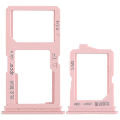 Pour Vivo Y66 2 x plateau de carte SIM + plateau de carte Micro SD