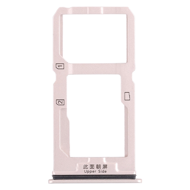 Pour Vivo X20 Plateau de carte SIM + Plateau de carte SIM / Plateau de carte Micro SD