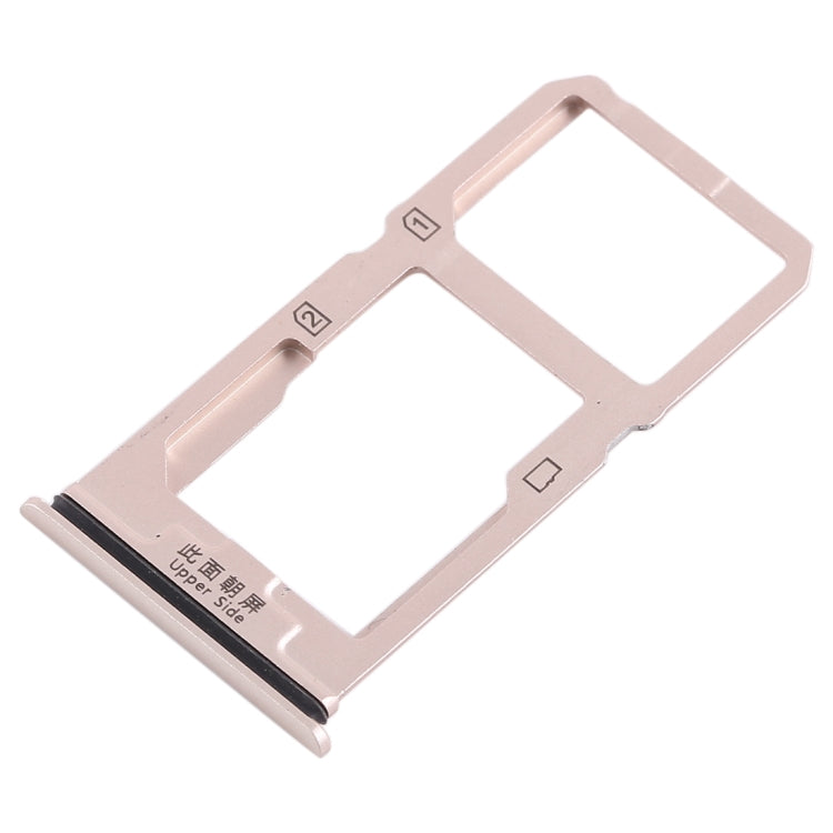 Pour Vivo X20 Plateau de carte SIM + Plateau de carte SIM / Plateau de carte Micro SD
