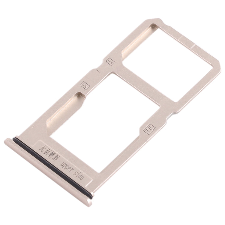 Pour Vivo X20 Plus Plateau de carte SIM + Plateau de carte SIM / Plateau de carte Micro SD