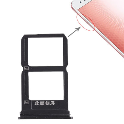 Pour Vivo X9s Plus 2 x plateau de carte SIM