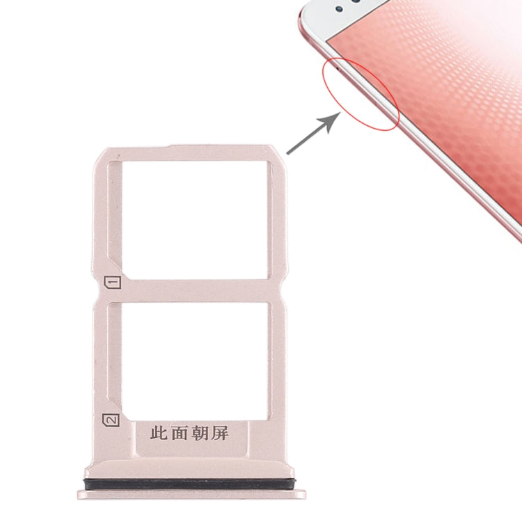 Pour Vivo X9s Plus 2 x plateau de carte SIM