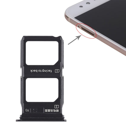 Pour Vivo X9 Plus 2 x plateau de carte SIM