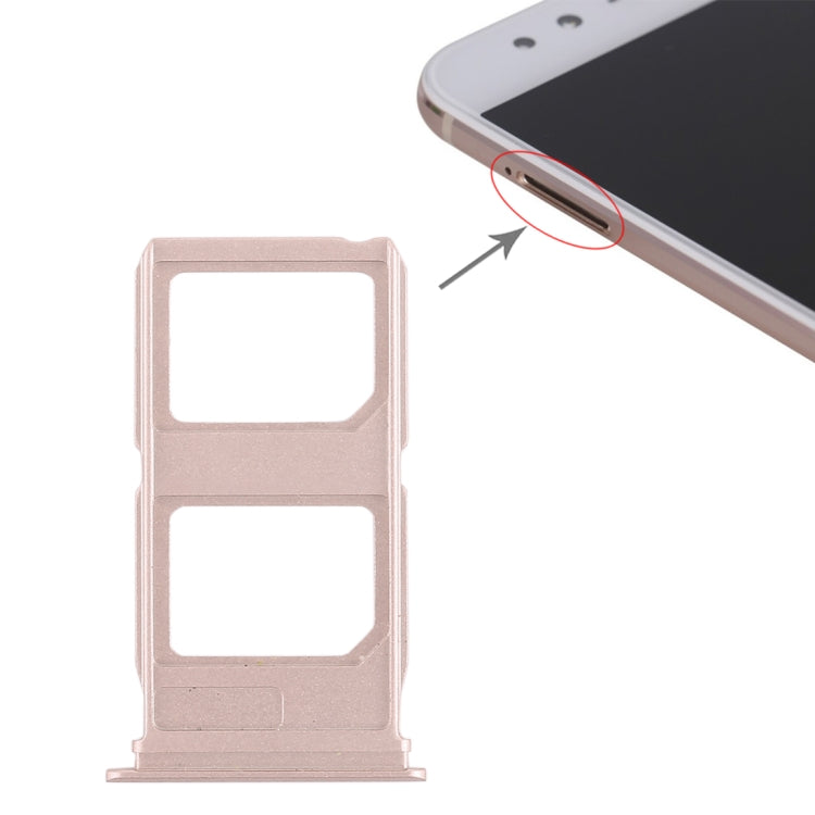 Pour Vivo X9 Plus 2 x plateau de carte SIM