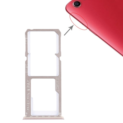 Pour OPPO A1 2 x plateau pour carte SIM + plateau pour carte Micro SD