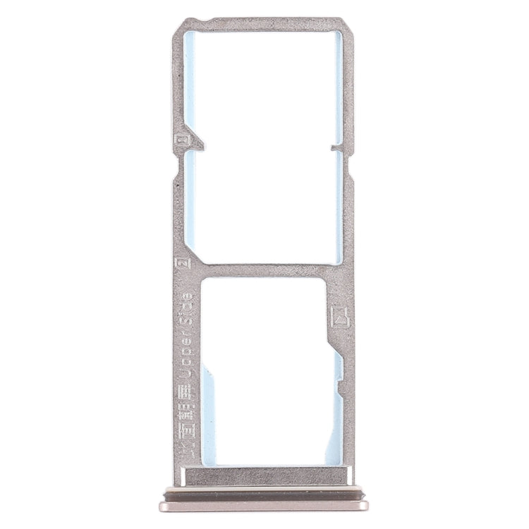 Pour Vivo Y69 2 x plateau pour carte SIM + plateau pour carte Micro SD