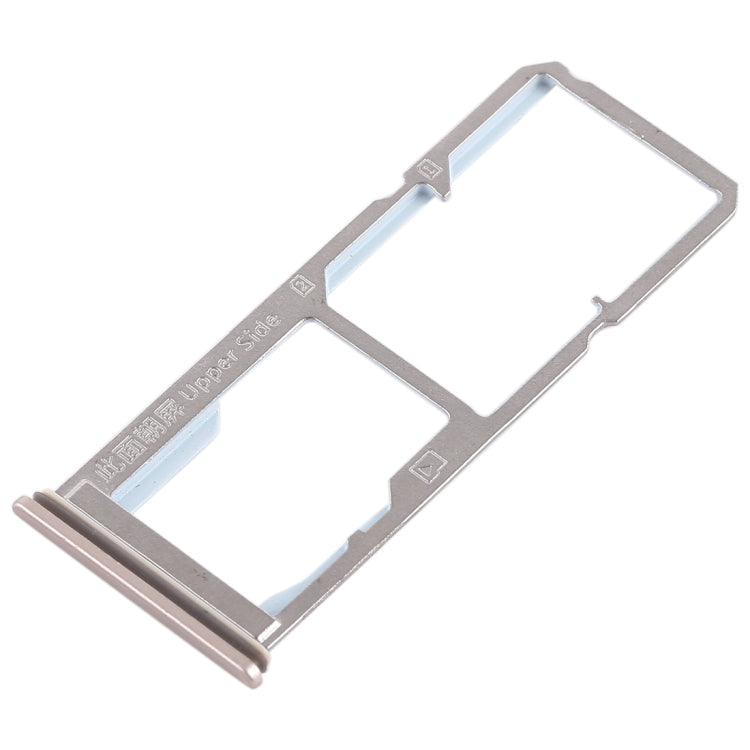 Pour Vivo Y69 2 x plateau pour carte SIM + plateau pour carte Micro SD