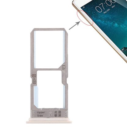Pour Vivo Y67 Plateau de carte SIM + Plateau de carte SIM / Plateau de carte Micro SD
