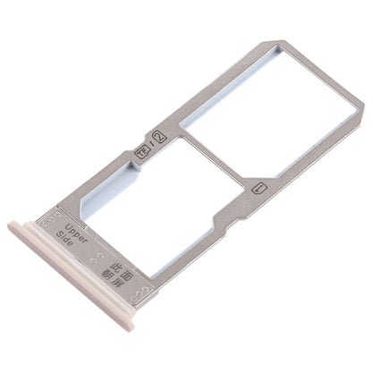 Pour Vivo Y67 Plateau de carte SIM + Plateau de carte SIM / Plateau de carte Micro SD