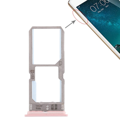 Pour Vivo Y67 Plateau de carte SIM + Plateau de carte SIM / Plateau de carte Micro SD