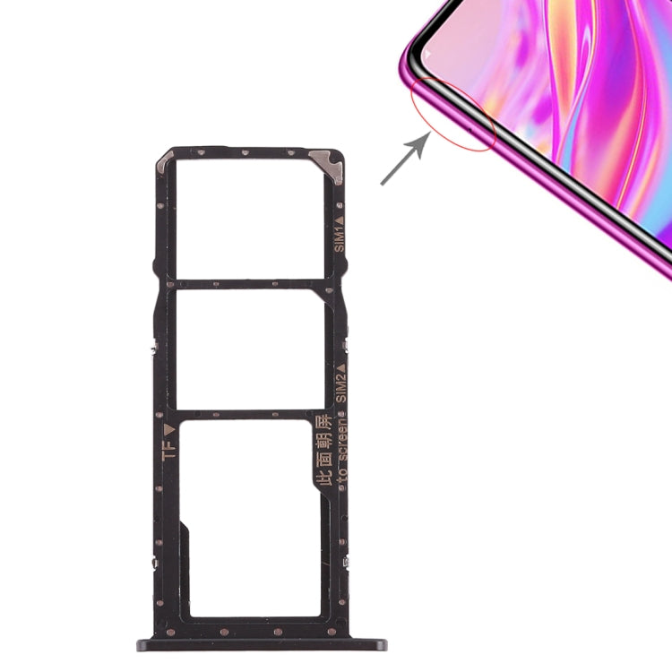 2 x Plateau pour Carte SIM / Plateau pour Carte Micro SD pour Huawei Enjoy 9
