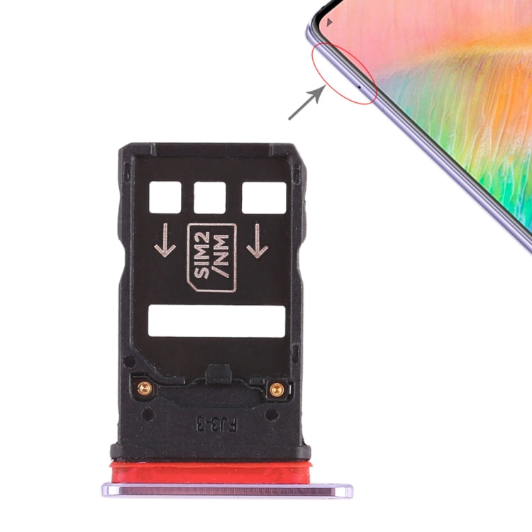 2 x Tiroir Carte SIM pour Huawei Mate 20 X