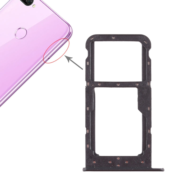 Tiroir Carte SIM + Tiroir Carte SIM / Tiroir Carte Micro SD pour Huawei Honor 9i, For Huawei Honor 9i