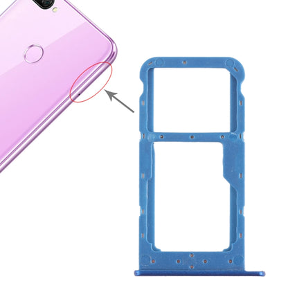Tiroir Carte SIM + Tiroir Carte SIM / Tiroir Carte Micro SD pour Huawei Honor 9i, For Huawei Honor 9i