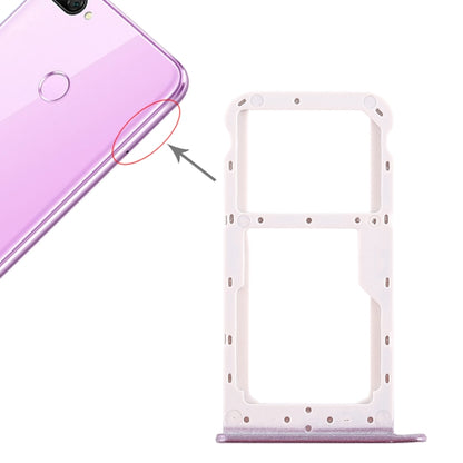 Tiroir Carte SIM + Tiroir Carte SIM / Tiroir Carte Micro SD pour Huawei Honor 9i, For Huawei Honor 9i