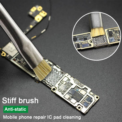 Brosse antistatique ESD, outils de nettoyage de carte mère sûrs pour téléphones portables, outils de réparation électronique PCB