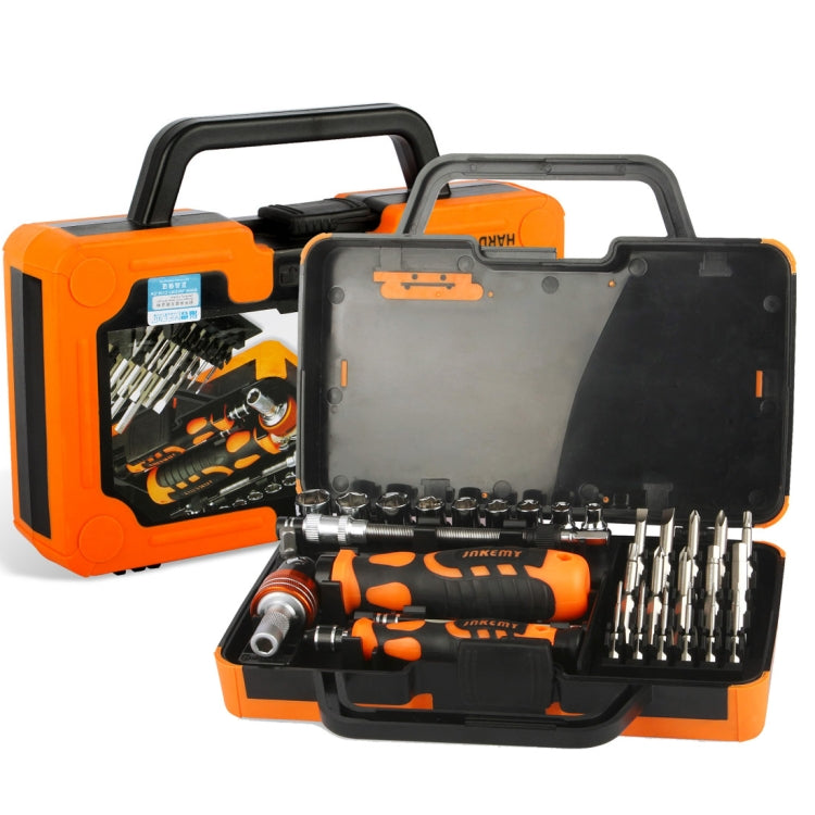 JAKEMY JM-6121 Kit de tournevis professionnel 31 en 1 outil de démontage jeu de tournevis multifonction pour la réparation d'outils électroniques à domicile