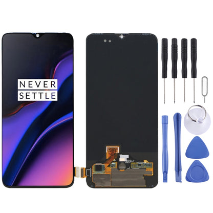 Pour OnePlus 6T avec écran LCD OEM à assemblage complet de numériseur