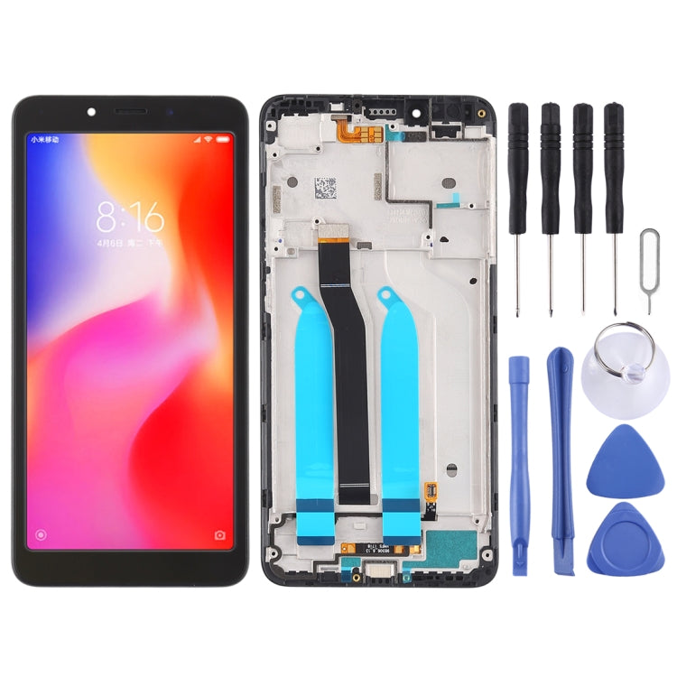 Écran LCD et numériseur complet avec cadre pour Xiaomi Redmi 6A / Redmi 6