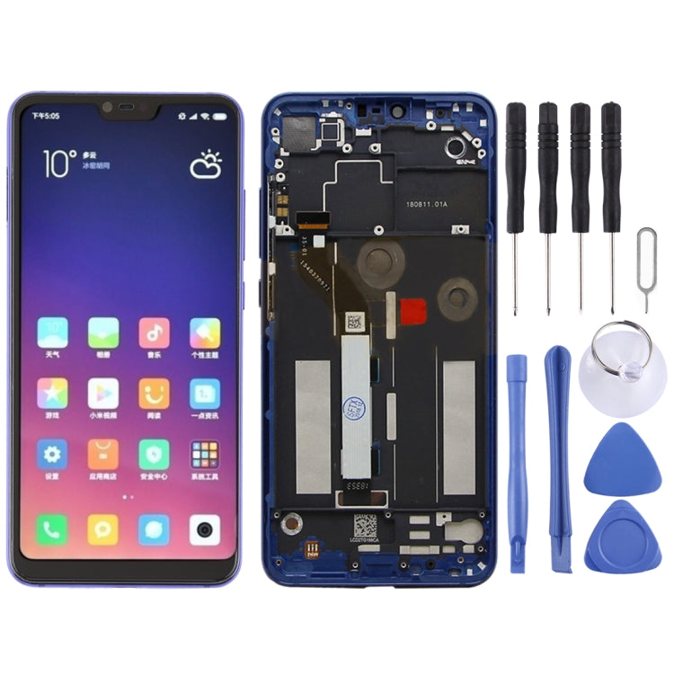 Écran LCD et numériseur complet avec cadre pour Xiaomi Mi 8 Lite