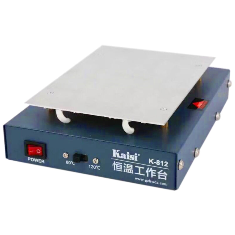 Kaisi K-812 plaque chauffante à température constante écran LCD séparateur ouvert Station de dessoudage, prise américaine