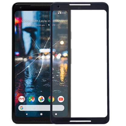Lentille extérieure en verre d'écran avant d'origine pour Google Pixel 2 XL
