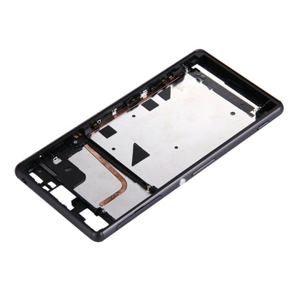 Cadre LCD pour boîtier avant SIM unique pour Sony Xperia Z3