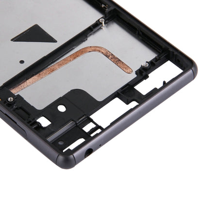 Cadre LCD pour boîtier avant SIM unique pour Sony Xperia Z3