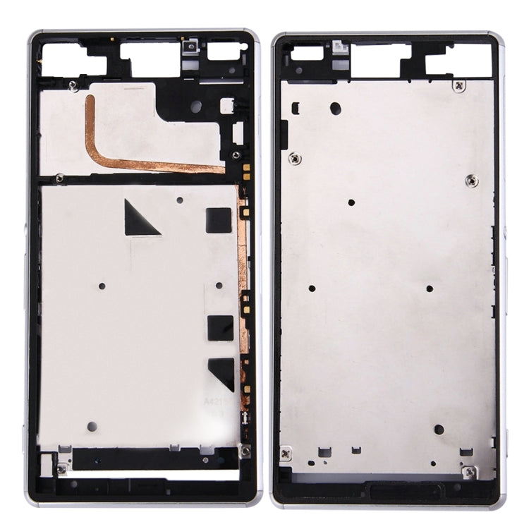 Cadre LCD pour boîtier avant SIM unique pour Sony Xperia Z3