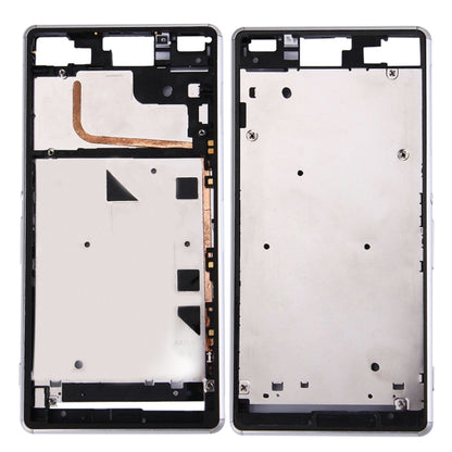 Cadre LCD pour boîtier avant SIM unique pour Sony Xperia Z3
