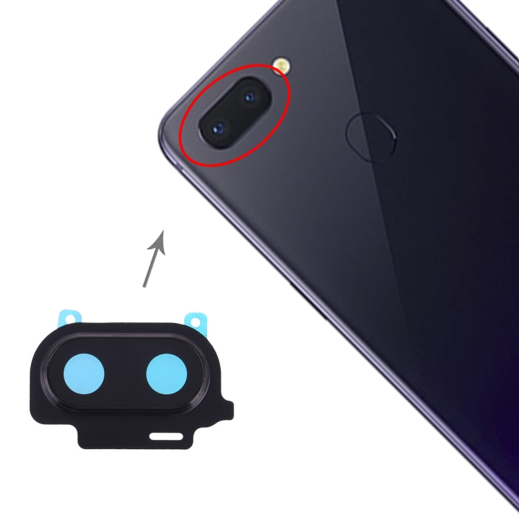 Pour couvercle d'objectif de caméra OPPO R15