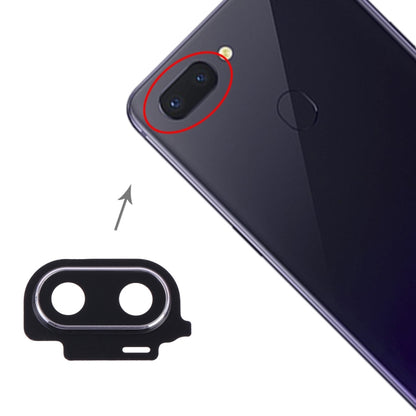 Pour couvercle d'objectif de caméra OPPO R15