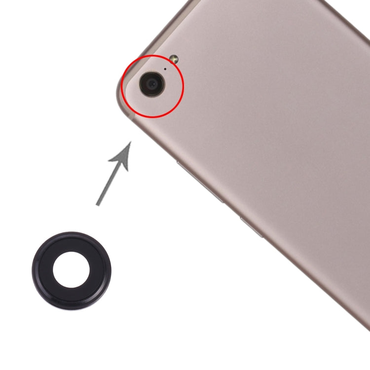 Pour Vivo X9 Plus couvercle d'objectif de caméra