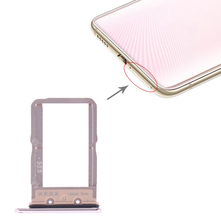 Pour Vivo X27 Plateau de carte SIM + Plateau de carte SIM