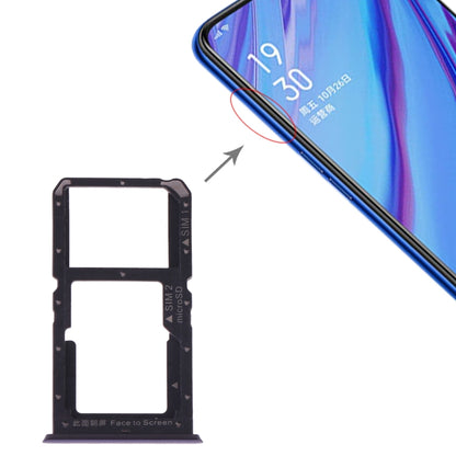 Pour OPPO A9 plateau de carte SIM + carte SIM/carte Micro SD