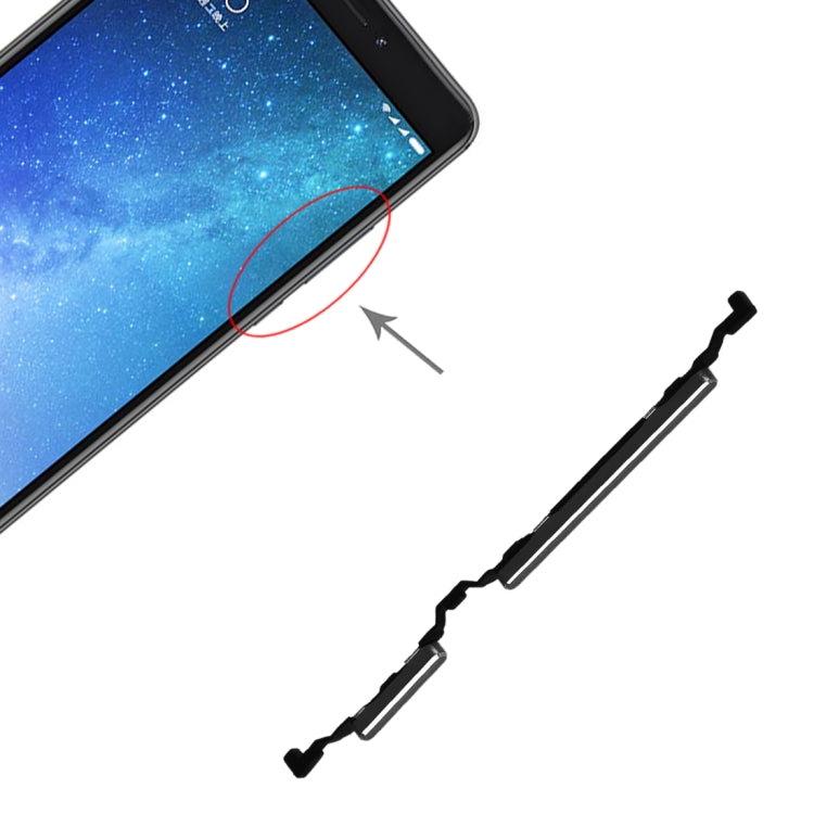 Bouton d'alimentation et bouton de contrôle du volume pour Xiaomi Max 2